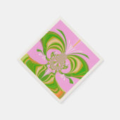 Randje Pink Chic Motief Servetten (Hoek)