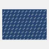 Randnaam Collie Dog Photo Trendy Script Pet Inpakpapier Vel (Voorkant 3)