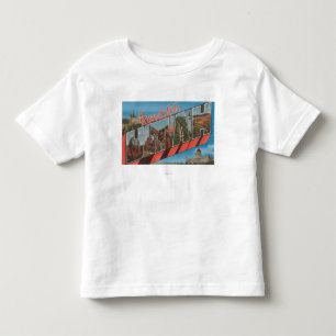 Randolph, Utah - Grote letterscènes Kinder Shirts