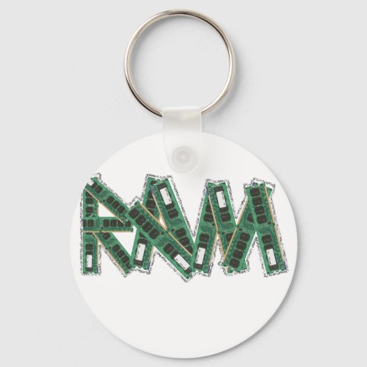 Random Access Memory Sleutelhanger (Voorkant)