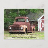 Random Act of Kindess Carte postale - Camion (Devant)