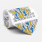 Random Acts of Insanity custom stropdas (Opgerold)