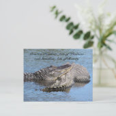 Random Acts of Kindness Briefkaart - Alligators (Staand voorkant)
