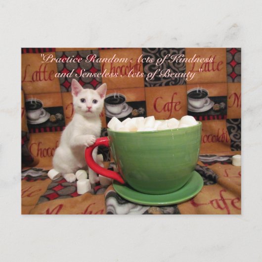 Random Acts of Kindness Briefkaart - Audrey (Voorkant)