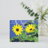 Random Acts of Kindness Briefkaart - Black Eyed Su (Staand voorkant)