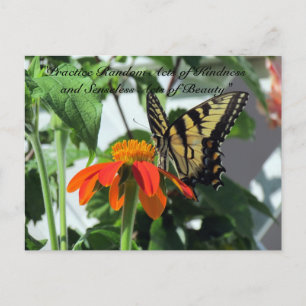 Random Acts of Kindness Briefkaart - Butterfly