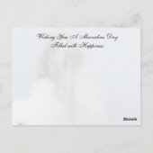 Random Acts of Kindness Briefkaart - Houtwoord (Achterkant)