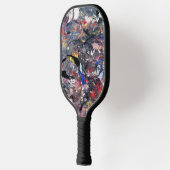 random art pickleball paddle (Links)