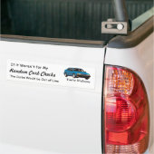 Random Curb Check Bumber Stickers (Op Truck)