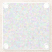 Random Dot Glass Onderzetter (Achterkant)