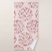 Random geometric background. Seamless pattern. Vin (Serviette de bain)