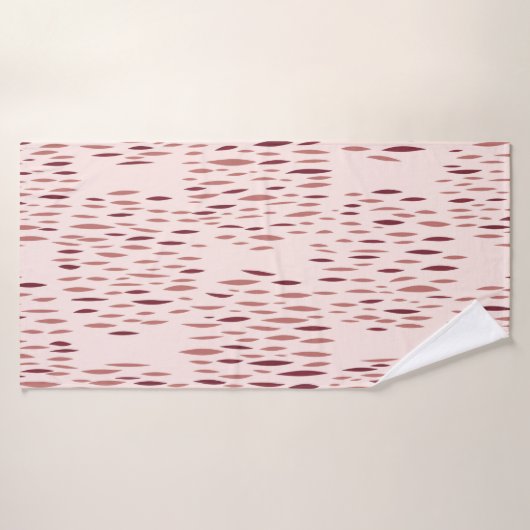 Random geometric background. Seamless pattern. Vin (Serviette de bain)