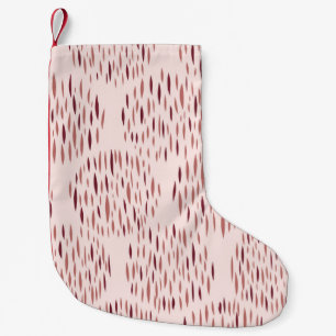 Random geometric background. Seamless pattern. Wij Kleine Kerstsok