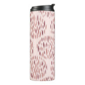 Random geometric background. Seamless pattern. Wij Thermosbeker (Gedraaid links)