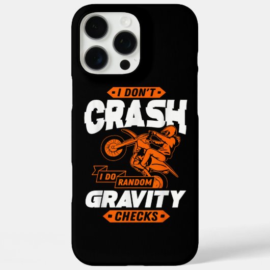 Random Grativity-controles - Motocross en Dirt Bik Case-Mate iPhone Case (Achterkant)