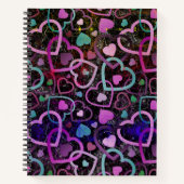 Random Hearts RUD Notitieboek (Voorkant)