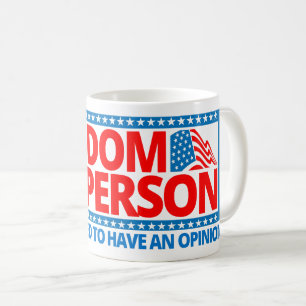 Random Layperson Mok (Amerikaanse vlaggenversie)