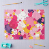 "Random Love Thoughts" - Colourful Abstract Tissuepapier (Craft)