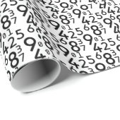 RANDOM NUMBERS FRACTIES MATH ARITHMETIC LEARN CADEAUPAPIER (Rol Hoek)