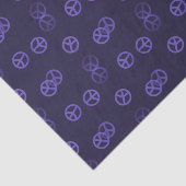 Random Paars Vredesgebarentaal Tissuepapier (Detail)