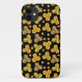 Random Shapes Uneven Pattern Case-Mate iPhone Case (Achterkant)