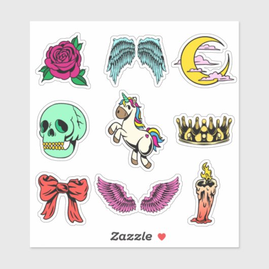 Random Stuff Sticker (Vel)