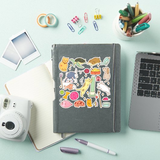 Random Stuff Sticker (iPad Cover)