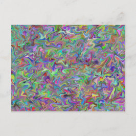 Random Swirl Briefkaart