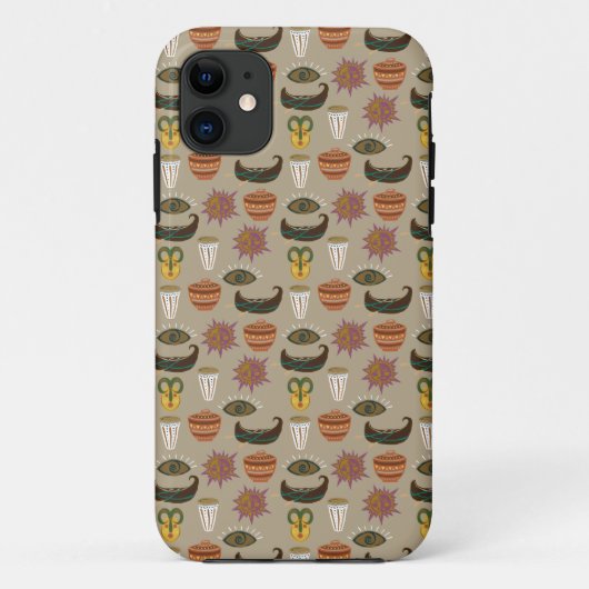 Random Symbols Abstract Patroon Case-Mate iPhone Case (Achterkant)