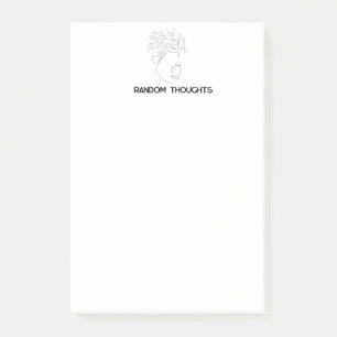 Random Thoughts Post-it Notes