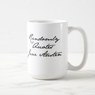Randomly citeert Jane Austen Mok