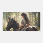 Randonnée à cheval dans les bois (Recto)