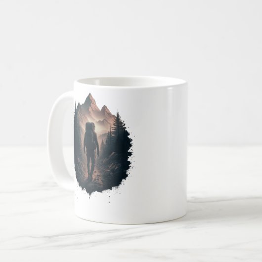 Randonnée Adventure Mug - Mountain Explorer (Devant gauche)