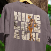 Randonnée comme une fille T-shirt randonnée