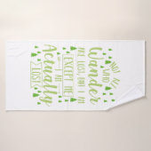 Randonnée Drôle Dire (Serviette de bain)