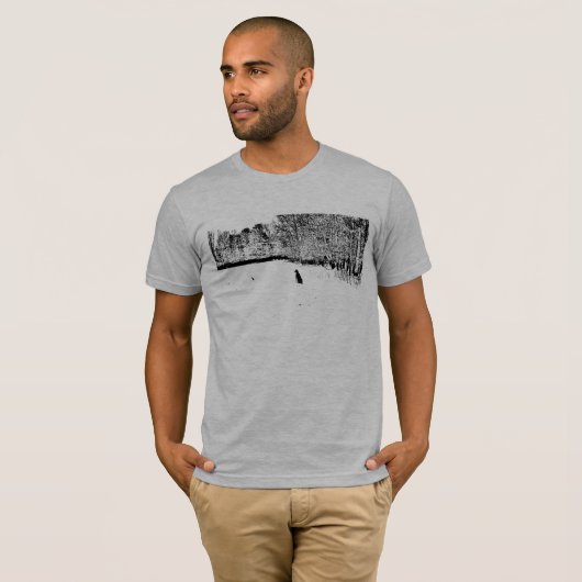 Randonnée en T-shirt Woods (Devant entier)