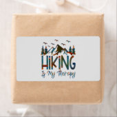 Randonnée Est Ma Thérapie, Drôle Étiquette Randonn (En situation)