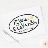 Randonnée Forêt DuPont Levez votre Sticker d'altit (Enveloppe)