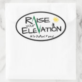 Randonnée Forêt DuPont Levez votre Sticker d'altit (Sac)