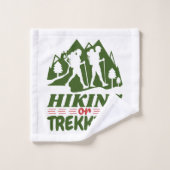 Randonnée ou trekking (Gant de toilette)