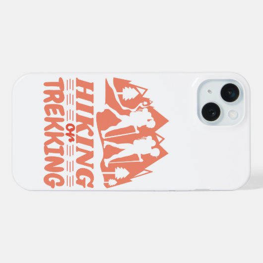 Randonnée ou trekking (Verso Horizontal)