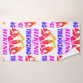 Randonnée ou trekking (Serviette de bain)