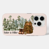 Randonnée to Mountain Outdoor Coque-Mate coque iph (Verso (horizontal))