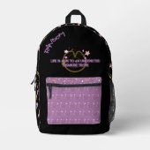 Randow Print Cut Naaien Rugzak (Voorkant)