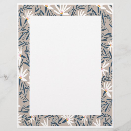 Randpapier voor printers Letter Briefpapier brochu Flyer (Voorkant)