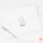 Randy Lee Stickies Ronde Sticker (Envelop)