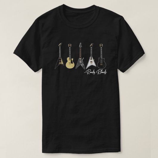 Randy Rhoads Gifts for Fans.png T-shirt (Design voorkant)