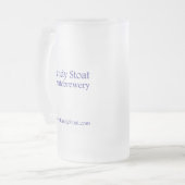 Randy Stoat Frosted Mok (Voorkant links)