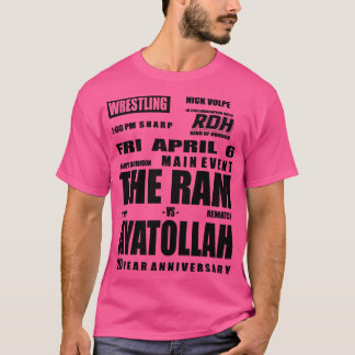 Randy the Ram VS de Ayatollah van The Wrestler T-shirt
