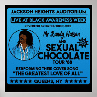 Randy watson op tournee poster
